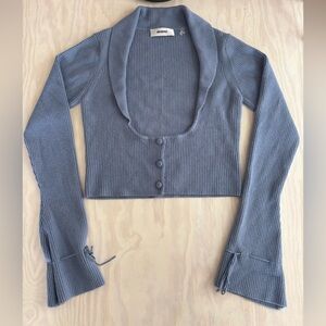 GUIZIO Cielo Ribbed Blazer